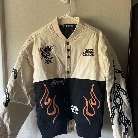 Civil Regime NEW Pray for Us Racing Jacket - Picture 3 of 14